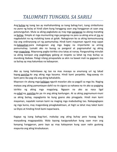 Talumpati .